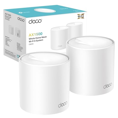 TP-Link WiFi Mesh TP-Link 2 Nœuds 1500 Mbps 380 m² Contrôle parental WPA3