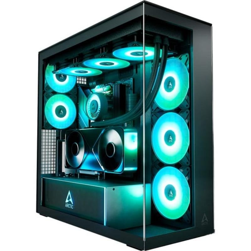 Arctic Boîtier PC ARCTIC Xtender VG E-ATX 5 Ventilateurs ARGB Verre