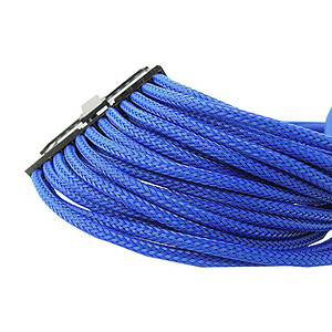 Gelid Cable Tresse ATX 24 broches 30 cm Blue