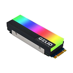 Gelid GLINT ARGB M 2 2280 SSD Cooler M2 RGB 01
