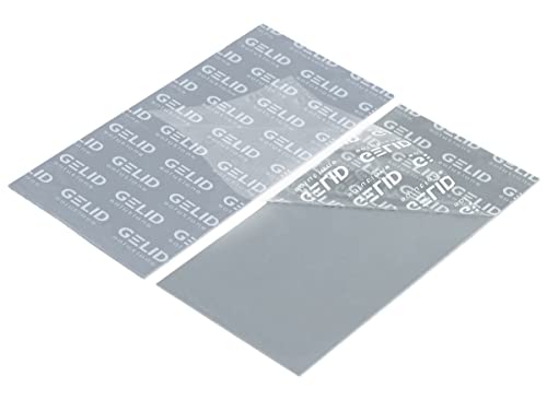 Gelid Solutions GP-Extreme 80x40x2.0mm (2pcs)-Pads Thermiques 12W-Excellente Conduction Thermique-Comble les Espaces Idéal Installation Facile
