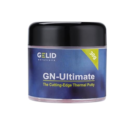 Gelid Solutions GN-Ultimate 10W Thermal Putty 30g Non électrique - Densité (g cm) 3.3 - Température C -30 à 200C - Haute conductivité thermique - Compatible avec Apple, Intel, AMD, Nvidia