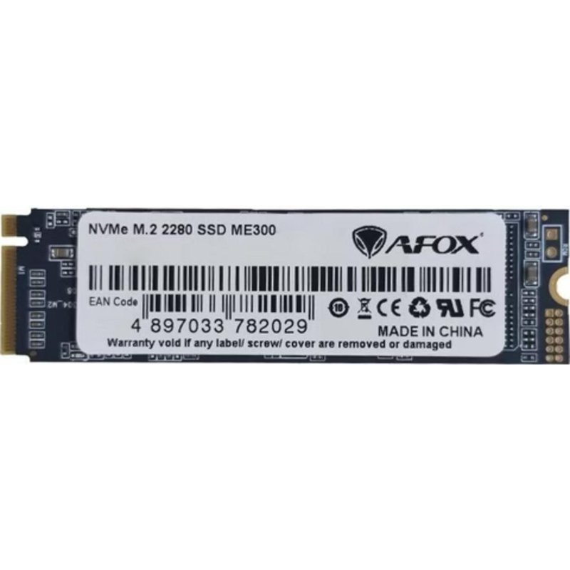 afox Disque Dur Afox ME300 128GB SSD M.2 PCIe 3.0 NVMe 1600MB s Résistant aux Vibrations