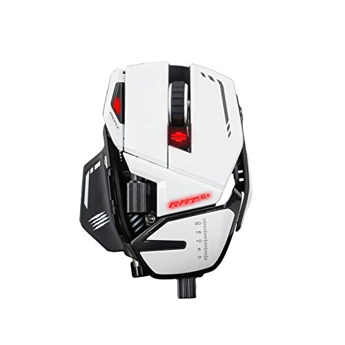 mad-catz Mad Catz R.A.T. 8 Souris de jeu 16 000 DPI RVB White