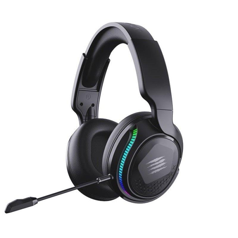 no-name Auriculares NO NAME Pilot Pro filaires Bluetooth 2,4 GHz spécial gaming avec rétroéclairage RGB noirs