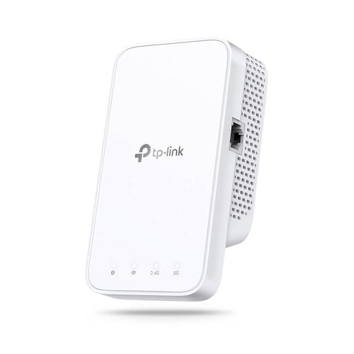 TP-Link Ac1200 Mesh Wlan Repeater, Ripetitore Di Rete, 867 Mbit s, Wlan, Ethernet lan, Bianco