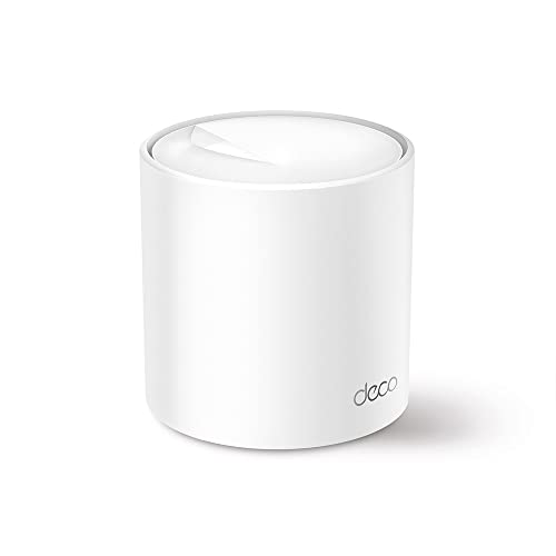 TP-Link Deco Mesh WiFi 6, jusqu'à 5,4 Gbit s, Pack de 1, Deco X60 | Couverture jusqu'à 270 m², compatible avec toutes les Box Fibre, idéal télétravail, streaming 4K et gaming
