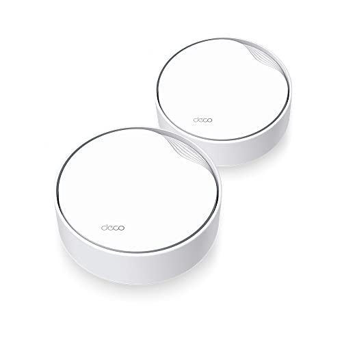 TP-Link Deco Mesh WiFi 6 avec PoE, jusqu'à 3 Gbit s, Pack de 2, Deco X50-PoE