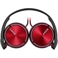 Sony MDR-ZX310 Foldable Headphones - Metallic Red