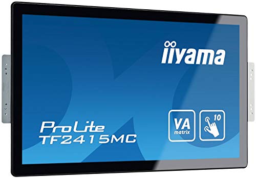 Iiyama iiyama ProLite TF2415MC-B2 écran plat de PC 60,5 cm (23.8 ) 1920 x 1080 pixels Full HD VA Écran tactile Multi-utilisateur Black