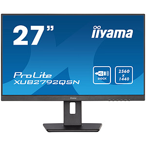 Iiyama ProLite XUB2792QSN B5 27 LED IPS WQHD 75Hz USB C
