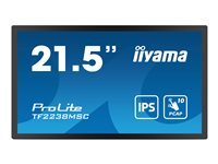 Iiyama Écran PC Iiyama TF2238MSC-B1 21,5 Full HD IPS Tactile 10 points USB HDMI VESA 5ms