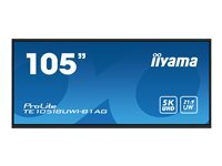 Iiyama ProLite TE10518UWI-B1AG 105 Classe (104.6 visualisable) ecran LCD retro-eclaire par LED - 5K - pour signaletique numerique communication interactive