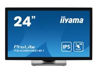 Iiyama Écran PC Iiyama ProLite T2438MSC-B1 23,8 Full HD IPS Tactile 5ms USB HDMI DisplayPort Haut-parleurs