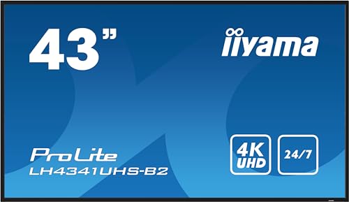 Iiyama Écran Iiyama LH4341UHS-B2 108 cm (42.5 ) LCD 4K Ultra HD 18 7