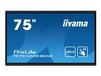 Iiyama ProLite TE7514MIS-B2AG 75 Classe (74.5 visualisable) ecran LCD retro-eclaire par LED - 4K - pour signaletique numerique communication interactive