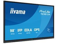 Iiyama ProLite TE9813A-B1AG 98 ecran LCD retro-eclaire par LED - 4K - pour signaletique numerique communication interactive