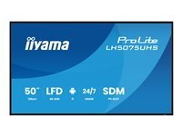Iiyama Écran PC iiyama LH5075UHS-B2AG 50 UltraHD 4K 60Hz VA XL Contraste WiFi Android