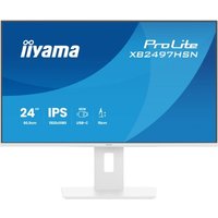 Iiyama 24 FHD 100Hz IPS USB-C Dock RJ45 Pivot HP Blanc