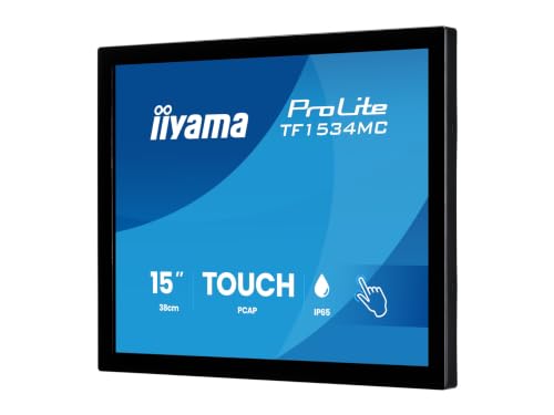 iiyama Prolite TW2424AS-W3P Full-HD IPS in-Cell PCAP Écran Tactile PC | 60,5 cm, 23,8 , 10 points tactiles, HDMI, USB-C, USB 3.2 2.0, RJ45, PoE, WiFi, Bluetooth, anti-éblouissement, iiSignage²