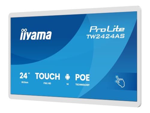 iiyama Prolite T1721MSC-B3 SXGA PCAP Écran Tactile | 43 cm, 17 , 10 points Multitouch, capacitif, VGA, HDMI, sortie audio, HDCP, 7H, IPX3 (avant), haut-parleur 2 x 2 W, noir