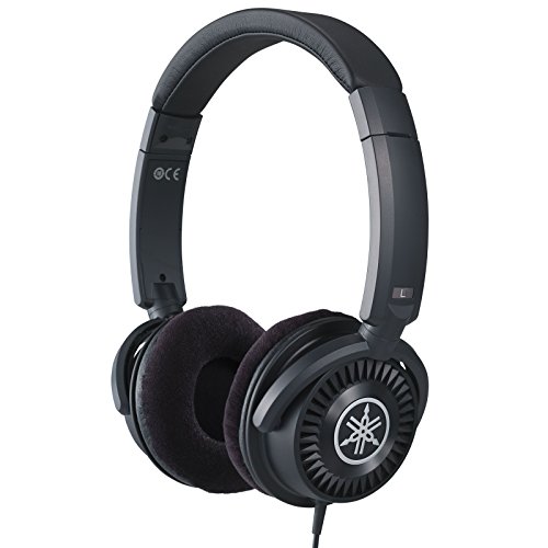 Yamaha HPH-150 – Casque audio ouvert pour piano numérique – Écouteurs filaires à la sonorité claire et précise – Noir