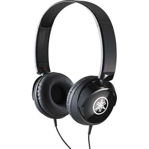 Yamaha HPH-50 – Casque audio compact pour piano numérique – Écouteurs filaires à la sonorité équilibrée – Noir
