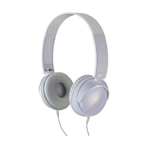 Yamaha HPH-50 – Casque audio compact pour piano numérique – Écouteurs filaires à la sonorité équilibrée – Blanc