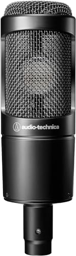 Audio-Technica 2035 Microphone cardioïde à Électret Noir