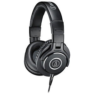 Audio-Technica M40x Casque Professionnel Fermé de Monitoring Noir