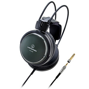 Audio-Technica A990Z Casque Dynamique Fermé Audiophile Haute Résolution Métallique Verte