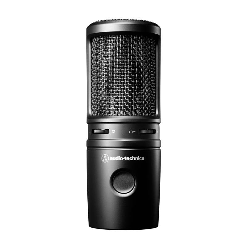 Audio-Technica Microphone Audio-Technica AT2020USB-X USB cardioïde casque intégrée LED mute