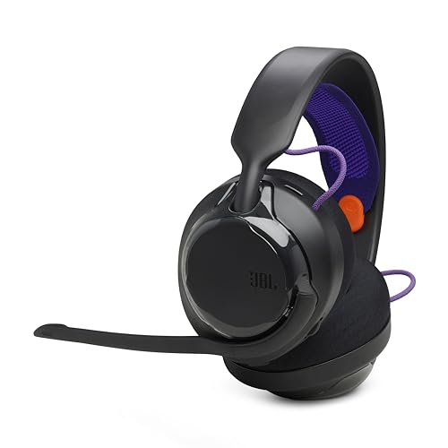 JBL Quantum 250, Casque Gaming Filaire, Son Spatial JBL Quantum, Micro à réduction de Bruit, câble 3,5 mm, pièces remplaçables, Compatible avec Apple, PC, Xbox, PlayStation, Nintendo Switch, Noire