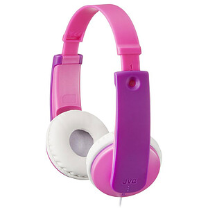 JVC HA KD7 P A�couteurs Avec fil Arceau Musique Rose, Violet