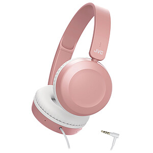 JVC HA S31M P Casque Avec fil Arceau Appels Musique Rose
