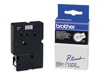 Brother - Black - etiquettes - 1 rouleau(x) - Rouleau (1,2 cm)