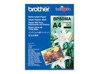 Brother BP60MA Matte Inkjet Paper - papier - mat - 25 feuille(s) - A4 - 145 g mÂ²