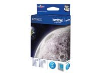Brother LC1000C - cyan - original - cartouche d'encre