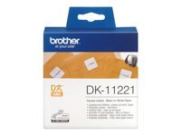 Brother Étiquettes papier carrées