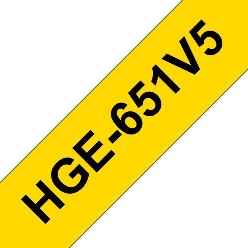 Brother Ruban Brother HGE-651V5 Black Transfert Thermique 67.6 mm