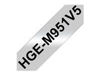 Brother HGE-M951V5 - ruban lamine - 5 cassette(s) - Rouleau (2,4 cm x 8 m)