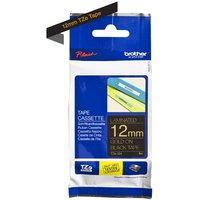 Cassette a ruban Brother TZe-334 Or et Black pour etiqueteuse P-Touch