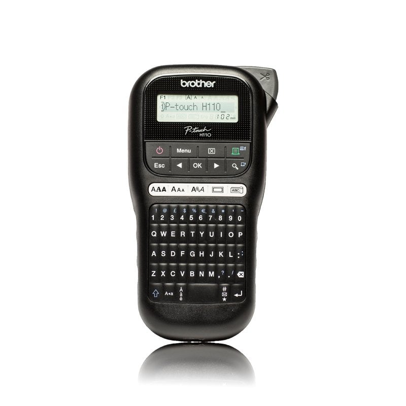 Brother PT-H110 imprimante pour étiquettes Transfert thermique 180 x 180 DPI 20 mm sec TZe QWERTY