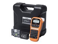Brother P-Touch PT-E110VP - etiqueteuse - Black et White - transfert thermique