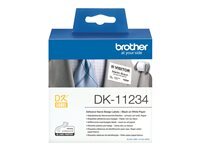 Brother Brother DK11234 - etiquettes en forme decoupee - 260 etiquette(s) - 60 x 86 mm