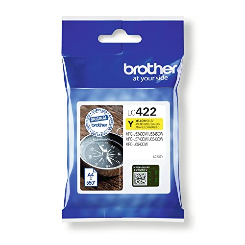 Tinte Brother LC-422Y Yellow