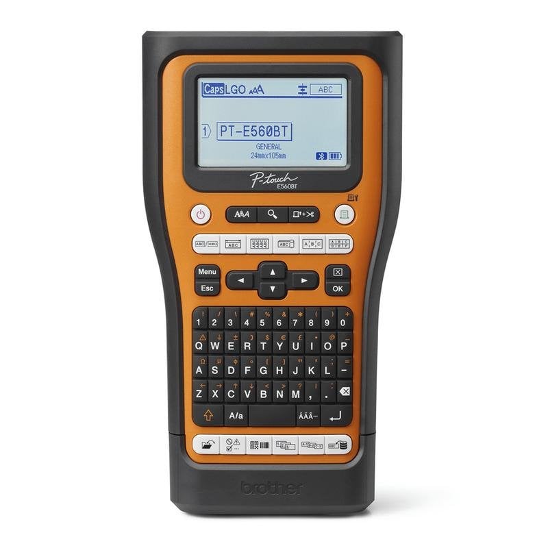Brother Imprimante d'étiquettes thermique Bluetooth Brother PT-E560BTSP avec coupe automatique