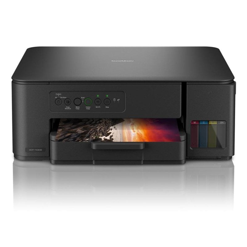 Brother Multifonction Brother DCP-T430W Jet d'encre Couleur WiFi Duplex Manuel Black
