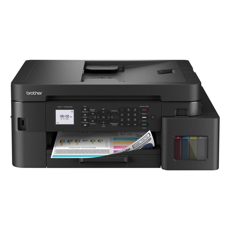 Brother Multifonction Brother MFC-T930DW Jet d'encre Couleur WiFi Ethernet Recto verso Fax LCD