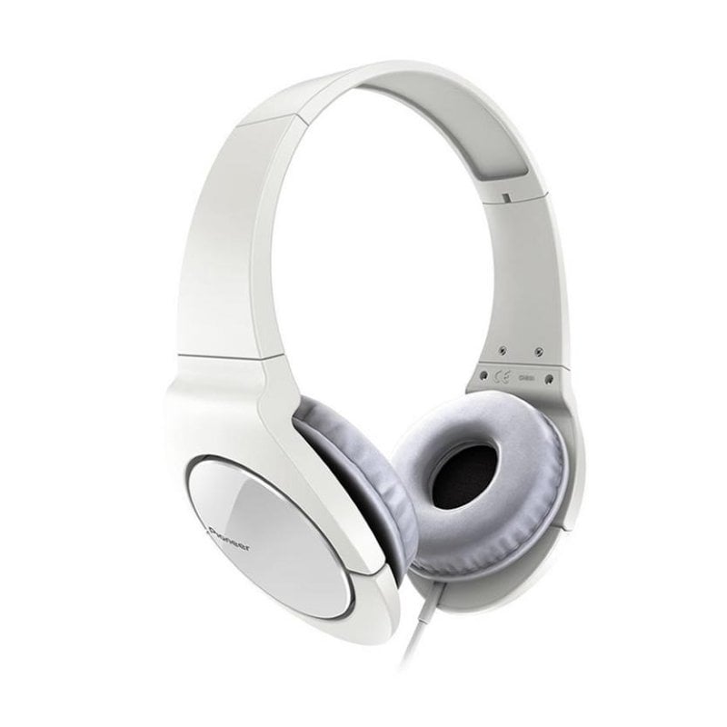 Pioneer Casque Pioneer SE-MJ721 filaire jack 3,5 mm pour musique White